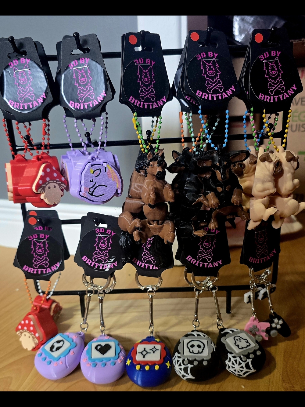 3D Printed Keychains - Picture 1 of 1